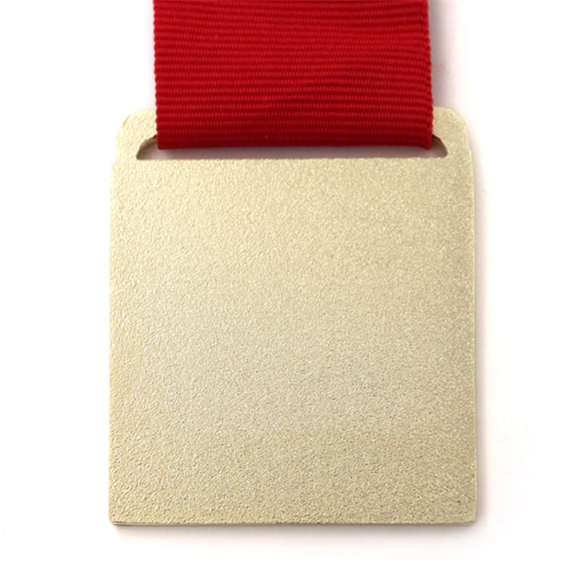 Медаль из цинкового сплава с квадратной эмалью от поставщика