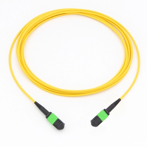 12 волоконно-оптических кабелей MPO(штекер)-MPO(штекер) 9/125, одномодовый оптоволоконный кабель